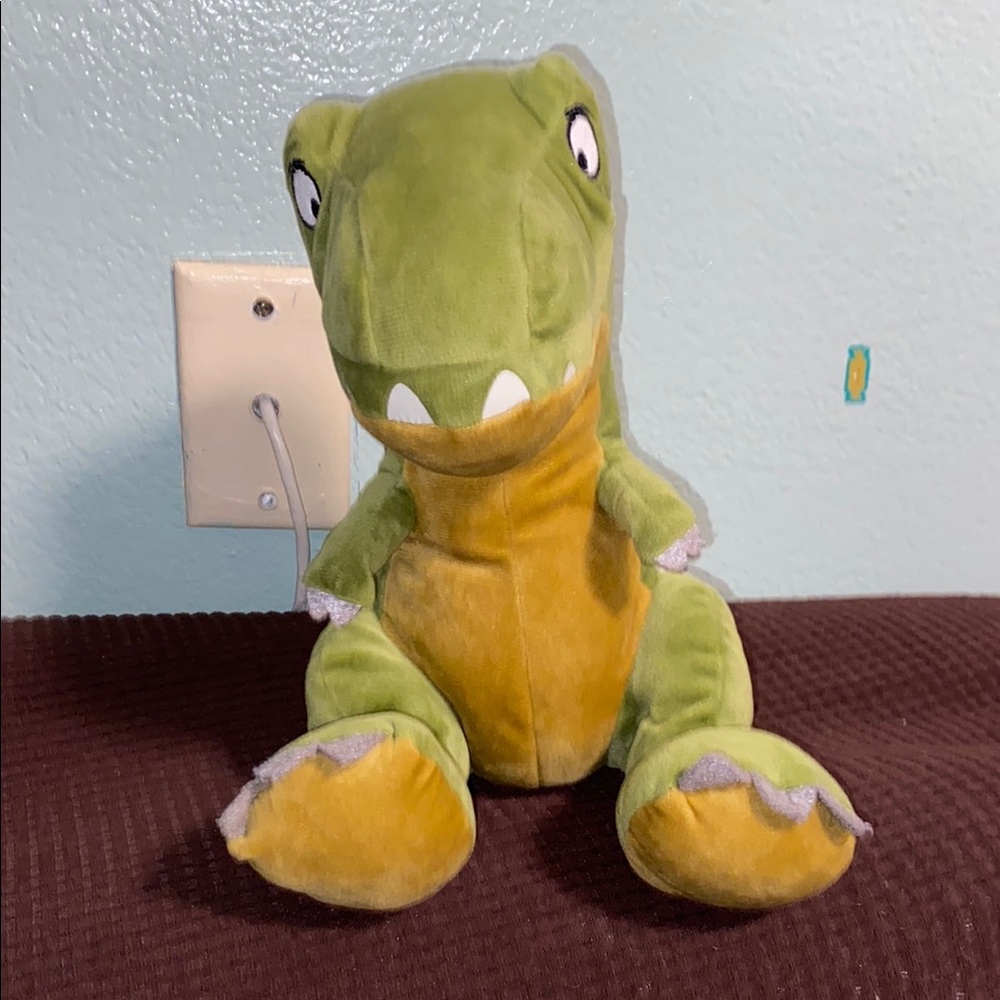Kohl's Green and Yellow Reptile Plush